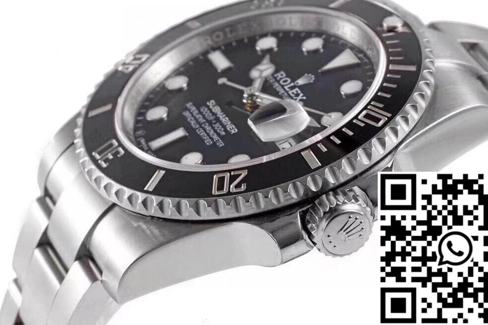 Black Factory Strap Dial Rolex ZF Stainless Steel Submariner 116610LN-97200 0305